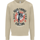 Karate Good Things Mixed Martial Arts MMA Mens Sweatshirt Jumper Sand