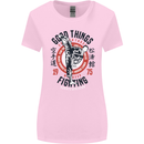 Karate Good Things Mixed Martial Arts MMA Womens Wider Cut T-Shirt Light Pink