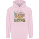 Katana Blacksmith Japanese Samurai Sword Childrens Kids Hoodie Light Pink