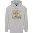 Katana Blacksmith Japanese Samurai Sword Childrens Kids Hoodie Sports Grey