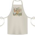 Katana Blacksmith Japanese Samurai Sword Cotton Apron 100% Organic Natural