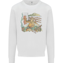 Katana Blacksmith Japanese Samurai Sword Kids Sweatshirt Jumper White