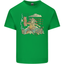 Katana Blacksmith Japanese Samurai Sword Kids T-Shirt Childrens Irish Green