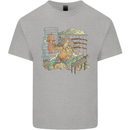 Katana Blacksmith Japanese Samurai Sword Mens Cotton T-Shirt Tee Top Sports Grey