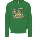 Katana Blacksmith Japanese Samurai Sword Mens Sweatshirt Jumper Irish Green
