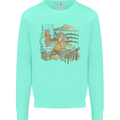 Katana Blacksmith Japanese Samurai Sword Mens Sweatshirt Jumper Peppermint