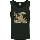 Katana Blacksmith Japanese Samurai Sword Mens Vest Tank Top Black
