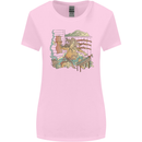 Katana Blacksmith Japanese Samurai Sword Womens Wider Cut T-Shirt Light Pink