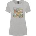 Katana Blacksmith Japanese Samurai Sword Womens Wider Cut T-Shirt Sports Grey