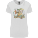 Katana Blacksmith Japanese Samurai Sword Womens Wider Cut T-Shirt White