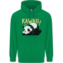 Kawaii Panda Bear Cute Childrens Kids Hoodie Irish Green