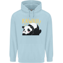 Kawaii Panda Bear Cute Childrens Kids Hoodie Light Blue