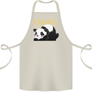 Kawaii Panda Bear Cute Cotton Apron 100% Organic Natural