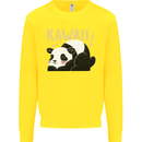Kawaii Panda Bear Cute Kids Sweatshirt Jumper Yellow