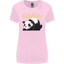 Kawaii Panda Bear Cute Womens Wider Cut T-Shirt Light Pink