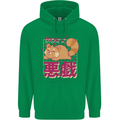 Kawaii Red Panda Japanese Cute Childrens Kids Hoodie Irish Green