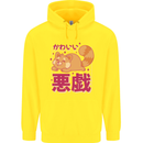 Kawaii Red Panda Japanese Cute Childrens Kids Hoodie Yellow