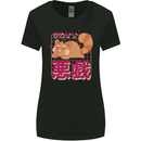 Kawaii Red Panda Japanese Cute Womens Wider Cut T-Shirt Black