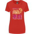Kawaii Red Panda Japanese Cute Womens Wider Cut T-Shirt Red