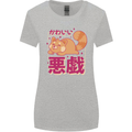 Kawaii Red Panda Japanese Cute Womens Wider Cut T-Shirt Sports Grey