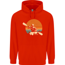 Kayak Kayaking Canoe Canoeing Water Sports Childrens Kids Hoodie Bright Red