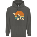 Kayak Kayaking Canoe Canoeing Water Sports Childrens Kids Hoodie Storm Grey