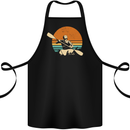 Kayak Kayaking Canoe Canoeing Water Sports Cotton Apron 100% Organic Black