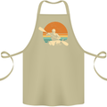 Kayak Kayaking Canoe Canoeing Water Sports Cotton Apron 100% Organic Khaki