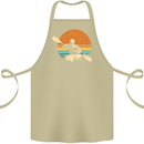 Kayak Kayaking Canoe Canoeing Water Sports Cotton Apron 100% Organic Khaki