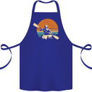Kayak Kayaking Canoe Canoeing Water Sports Cotton Apron 100% Organic Royal Blue