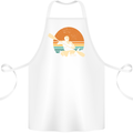 Kayak Kayaking Canoe Canoeing Water Sports Cotton Apron 100% Organic White