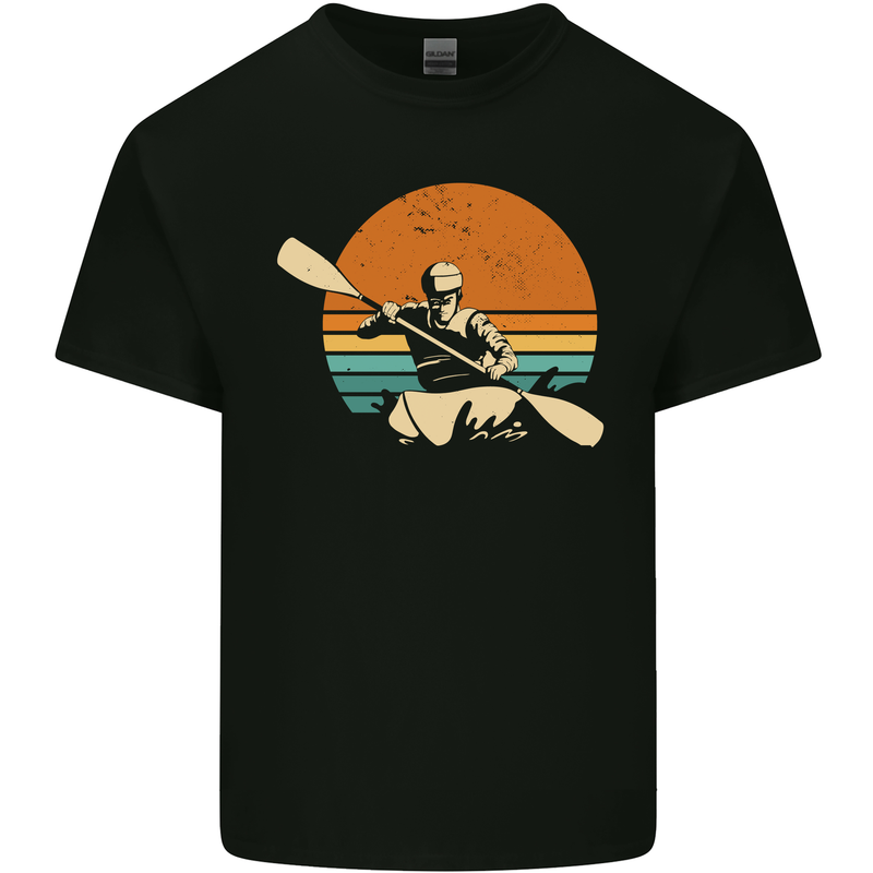 Kayak Kayaking Canoe Canoeing Water Sports Kids T-Shirt Childrens Black