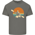 Kayak Kayaking Canoe Canoeing Water Sports Kids T-Shirt Childrens Charcoal