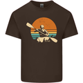 Kayak Kayaking Canoe Canoeing Water Sports Kids T-Shirt Childrens Chocolate