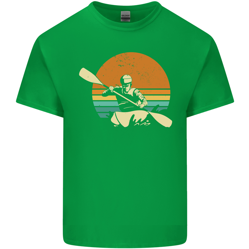 Kayak Kayaking Canoe Canoeing Water Sports Kids T-Shirt Childrens Irish Green