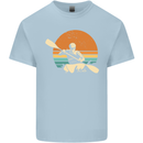 Kayak Kayaking Canoe Canoeing Water Sports Kids T-Shirt Childrens Light Blue