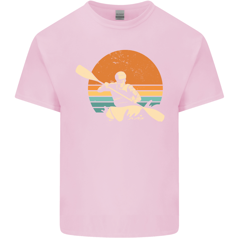 Kayak Kayaking Canoe Canoeing Water Sports Kids T-Shirt Childrens Light Pink