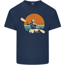 Kayak Kayaking Canoe Canoeing Water Sports Kids T-Shirt Childrens Navy Blue