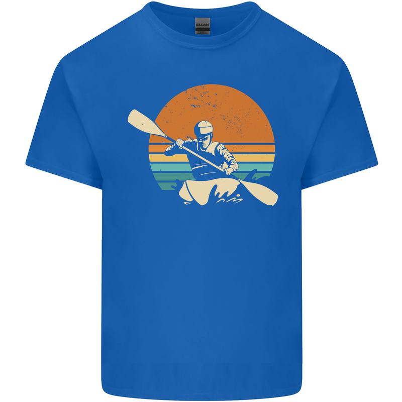 Kayak Kayaking Canoe Canoeing Water Sports Kids T-Shirt Childrens Royal Blue