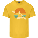 Kayak Kayaking Canoe Canoeing Water Sports Kids T-Shirt Childrens Yellow