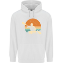 Kayak Kayaking Canoe Canoeing Water Sports Mens 80% Cotton Hoodie White