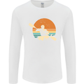 Kayak Kayaking Canoe Canoeing Water Sports Mens Long Sleeve T-Shirt White