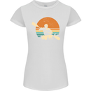 Kayak Kayaking Canoe Canoeing Water Sports Womens Petite Cut T-Shirt White