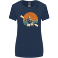 Kayak Kayaking Canoe Canoeing Water Sports Womens Wider Cut T-Shirt Navy Blue