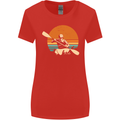Kayak Kayaking Canoe Canoeing Water Sports Womens Wider Cut T-Shirt Red