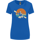 Kayak Kayaking Canoe Canoeing Water Sports Womens Wider Cut T-Shirt Royal Blue