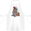 Keep Calm & Let That Shit Go Weed Drugs Cotton Apron 100% Organic White