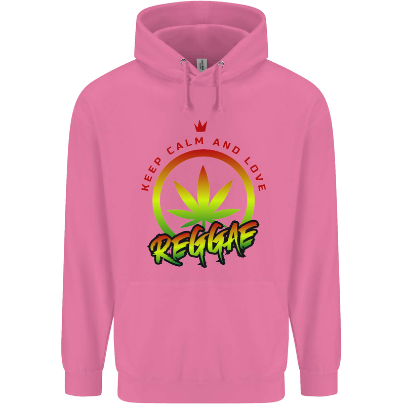 Keep Calm and Love Reggae Music Childrens Kids Hoodie Azalea