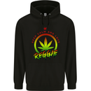 Keep Calm and Love Reggae Music Childrens Kids Hoodie Black