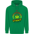 Keep Calm and Love Reggae Music Childrens Kids Hoodie Irish Green